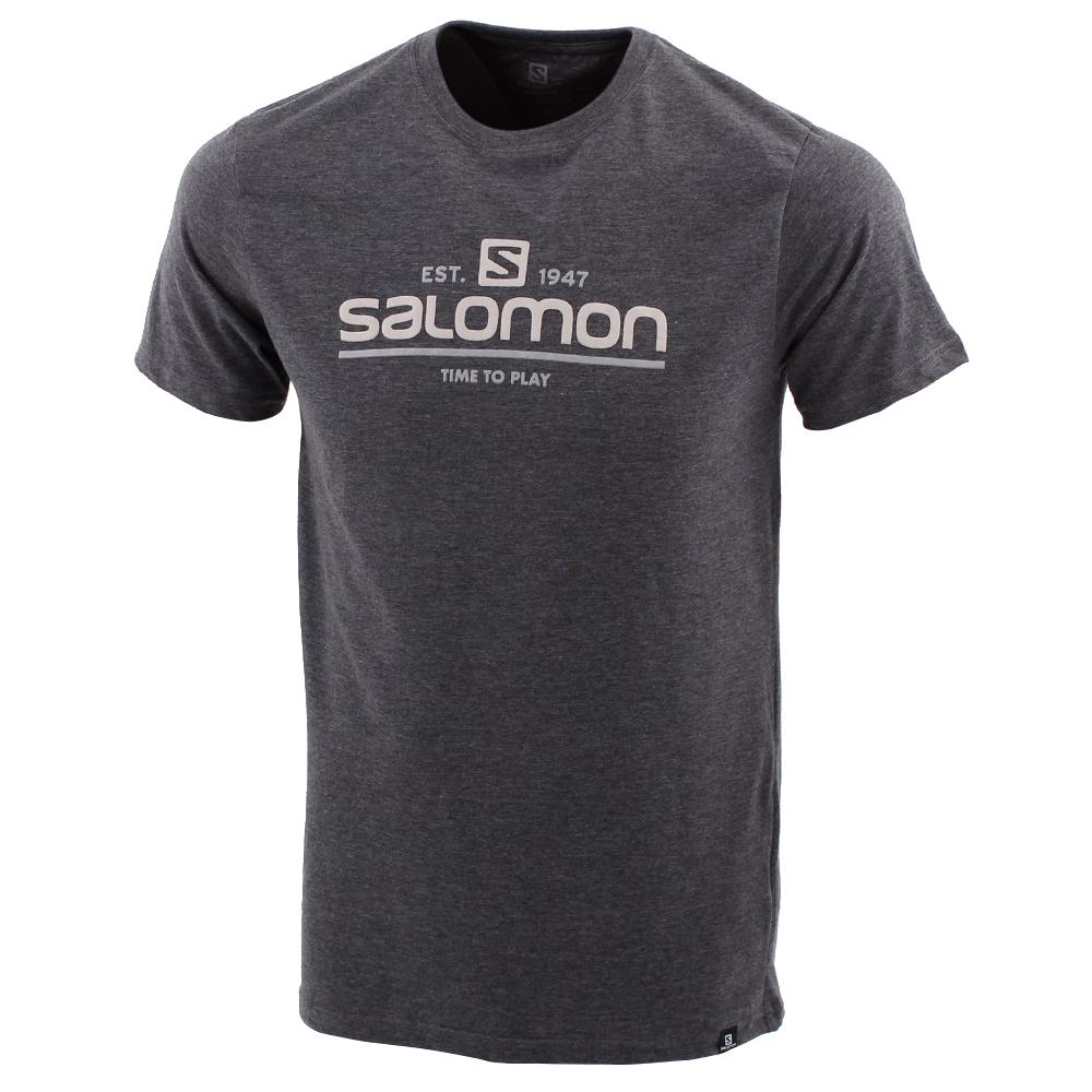 Salomon T-Shirts Herre Grå - TIME TO PLAY SS M (ZNKOY-6497)